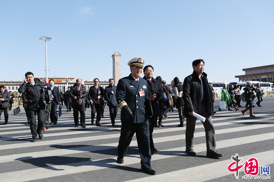 全國政協十二屆三次會議在北京開幕