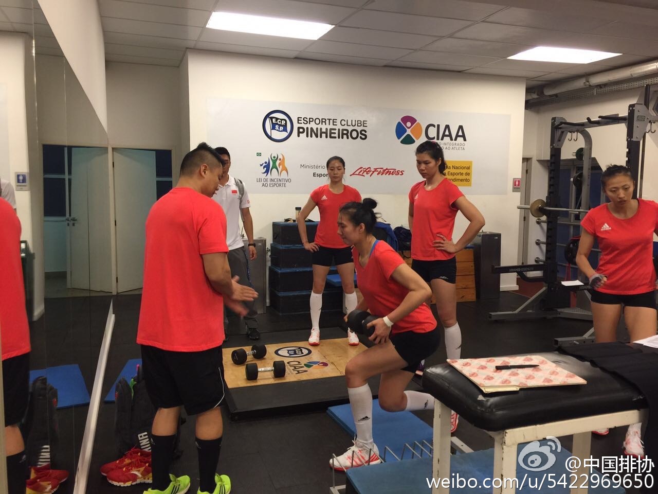 女排順利飛抵里約 圣保羅訓練營賽前忙備戰