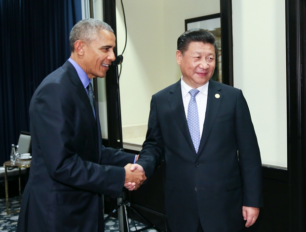 習近平會見美國總統奧巴馬