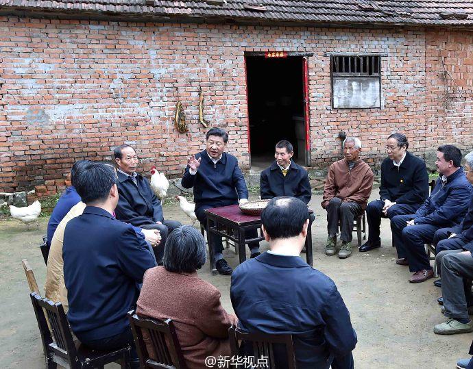 習近平：不能忘了老區，老區人民養育了我們