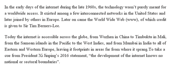 【老外談】烏鎮峰會為互聯網未來發展打下堅實基礎