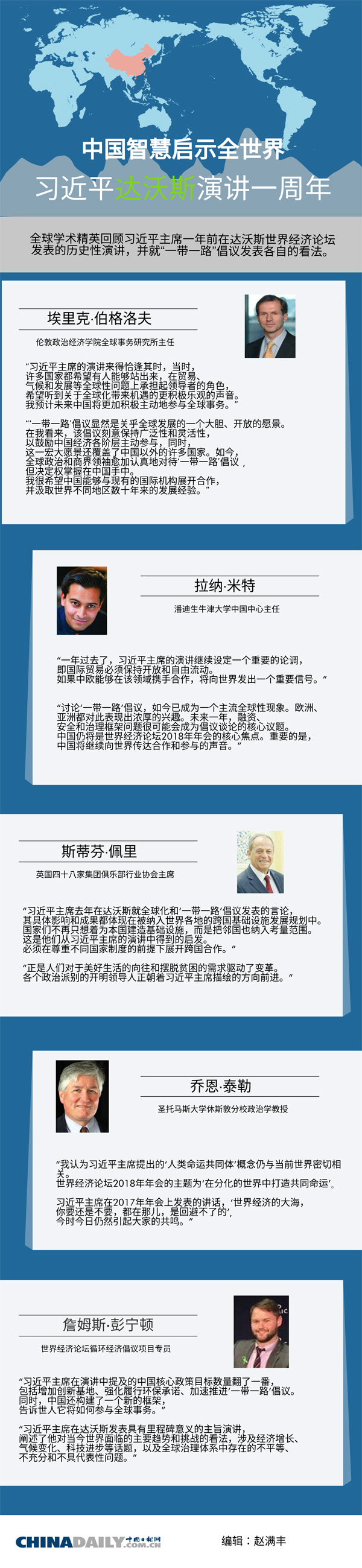 【老外談】中國智慧啟示全世界—習近平達沃斯演講一周年