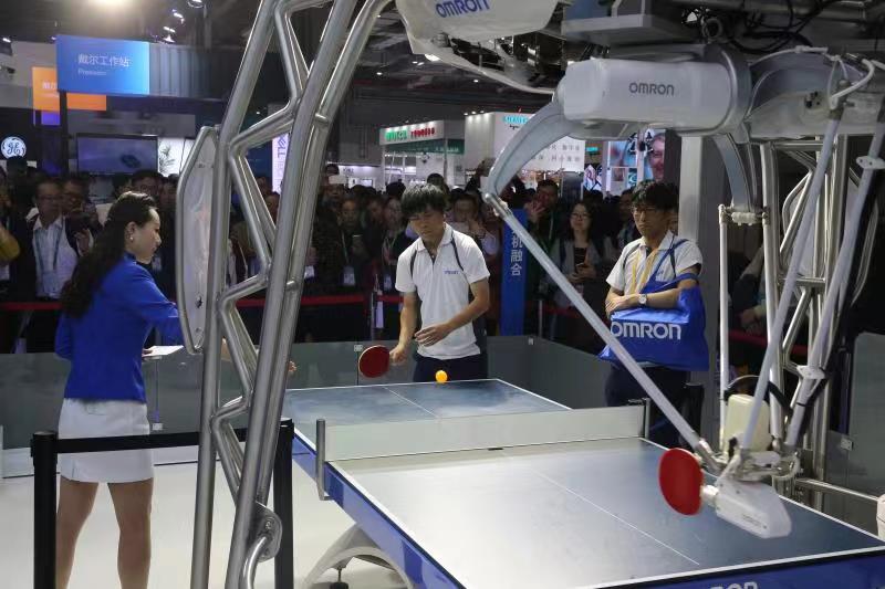 進博會智能及高端裝備展區精彩紛呈