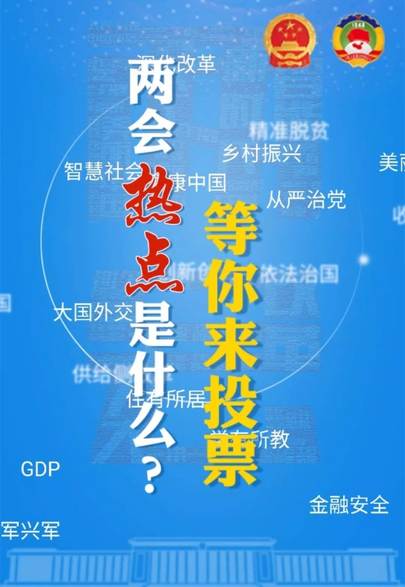 今年兩會，你最關心什么？