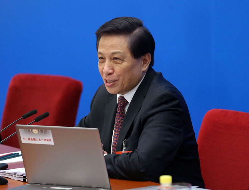 十三屆全國人大一次會議舉行新聞發布會