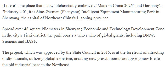 【直擊東北經濟】印度專家：中德合作升級東北未來制造業