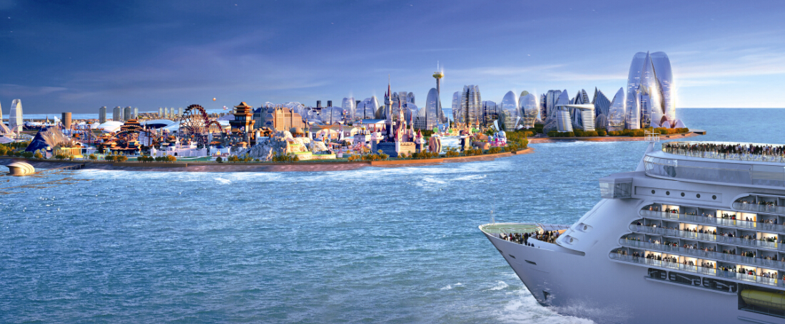 中國的新版圖 世界的海花島