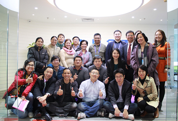 東南亞農業部官員參觀中網易企秀 見證H5頁面平臺“走出去”