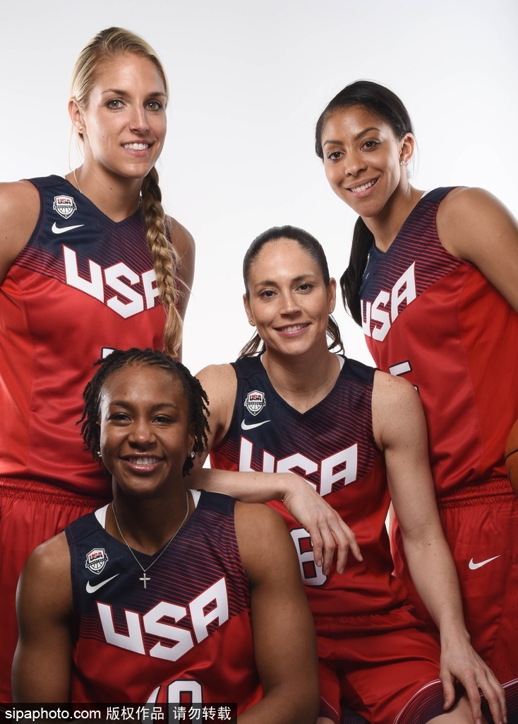 里約奧運會前瞻：美國女籃媒體寫真