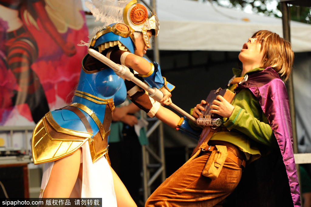 巴西：2016里約動漫節精彩上演 花式Cosplay美女趣味十足