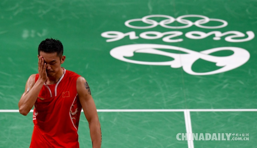 里約奧運會羽毛球男子單打半決賽上演“林李大戰” 林丹惜敗無緣金牌決賽（組圖）
