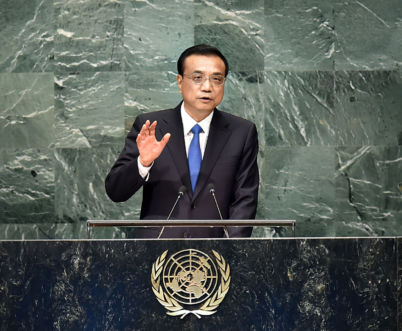 聯大“首秀”壓軸戲:李克強在聯大一般性辯論發表講話