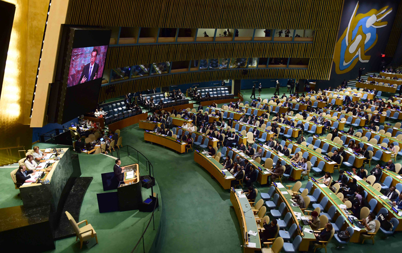 聯大“首秀”壓軸戲:李克強在聯大一般性辯論發表講話