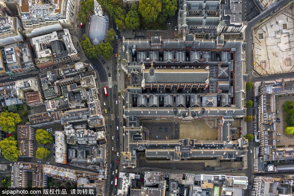 上帝視角下的倫敦 縱橫交錯現代與古典融合