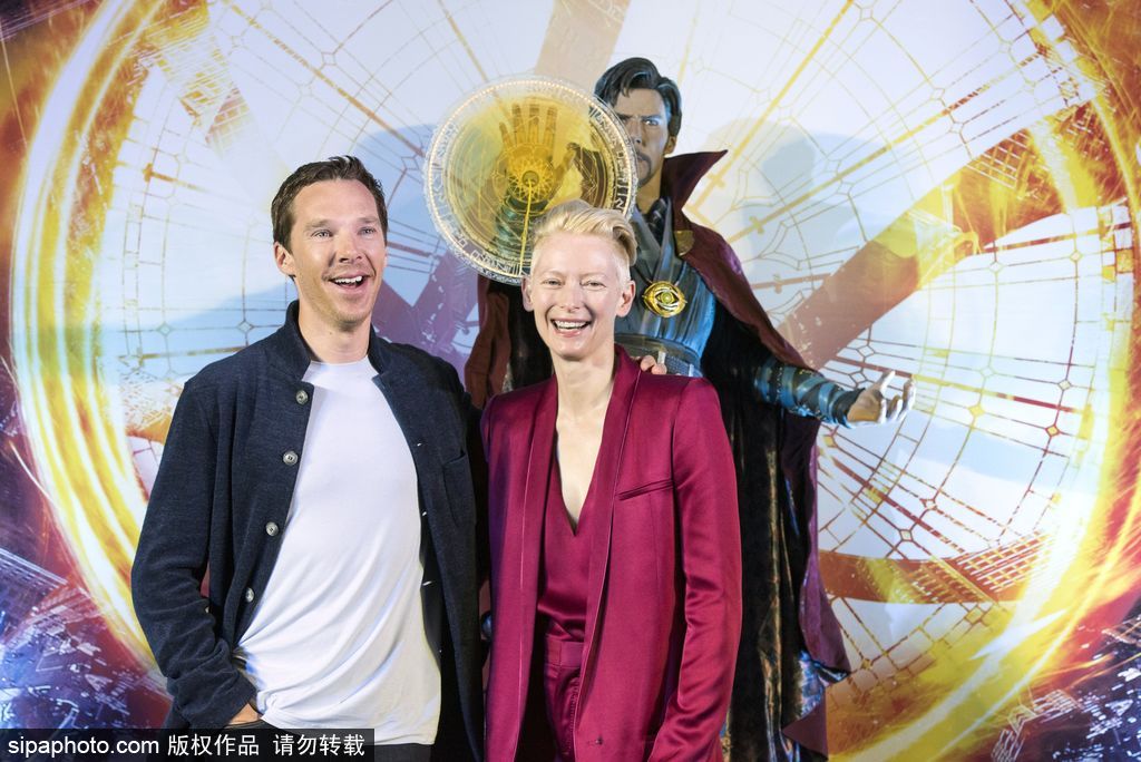 《奇異博士》香港發布會 “女王”蒂爾達·斯文頓氣場強大力壓卷福