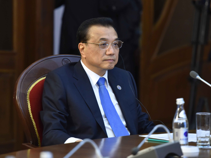 李克強就上海合作組織未來發(fā)展提出六大倡議