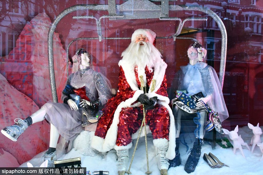 盤點：世界各地圣誕櫥窗大比拼 總有一款適合你