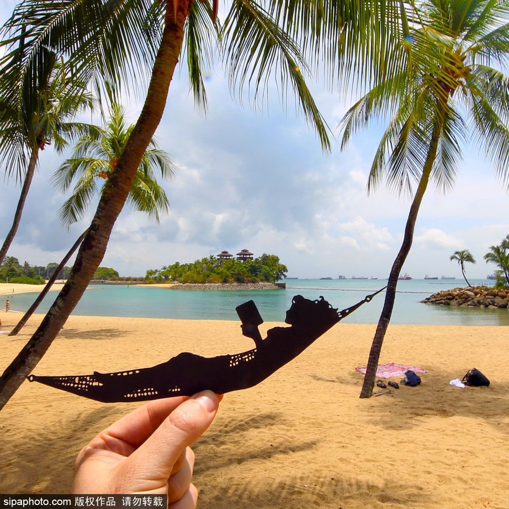 剪紙錯位藝術(shù)趣味無窮 盤點度假勝地巧變創(chuàng)意作品