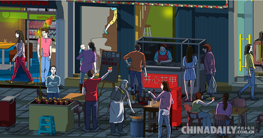 長沙建筑師耗時三年打造“手繪太平街” 喚起你的回憶了嗎？