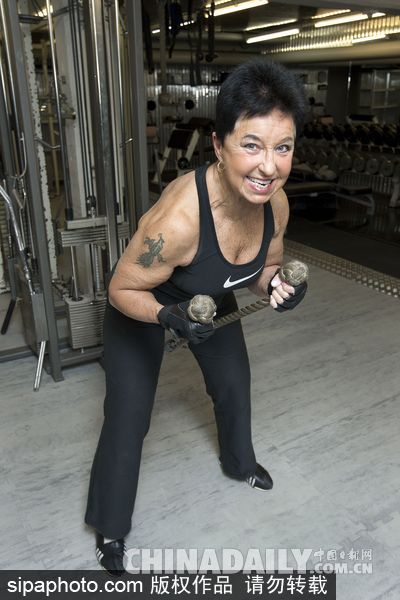 健身永不老！瑞典80歲奶奶秀結實線條肌肉