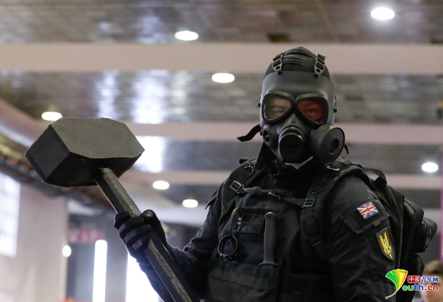 比利時(shí)舉行“亞洲制造”大會(huì) 各式coser盛裝亮相