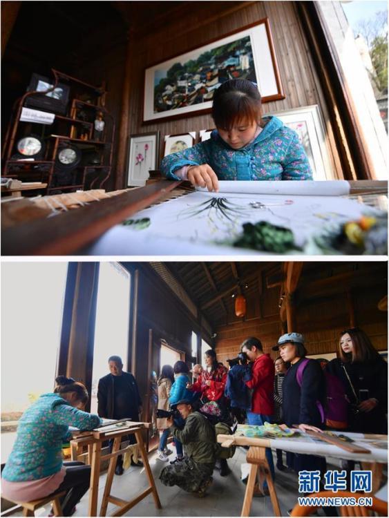 鄉村模特的“畫里畫外”