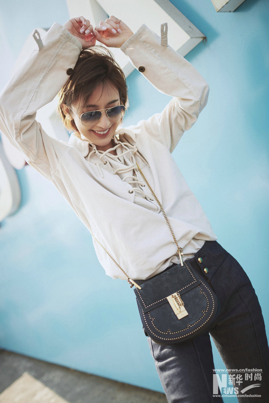 短發女人如何演繹復古優雅？張儷街拍告訴你！