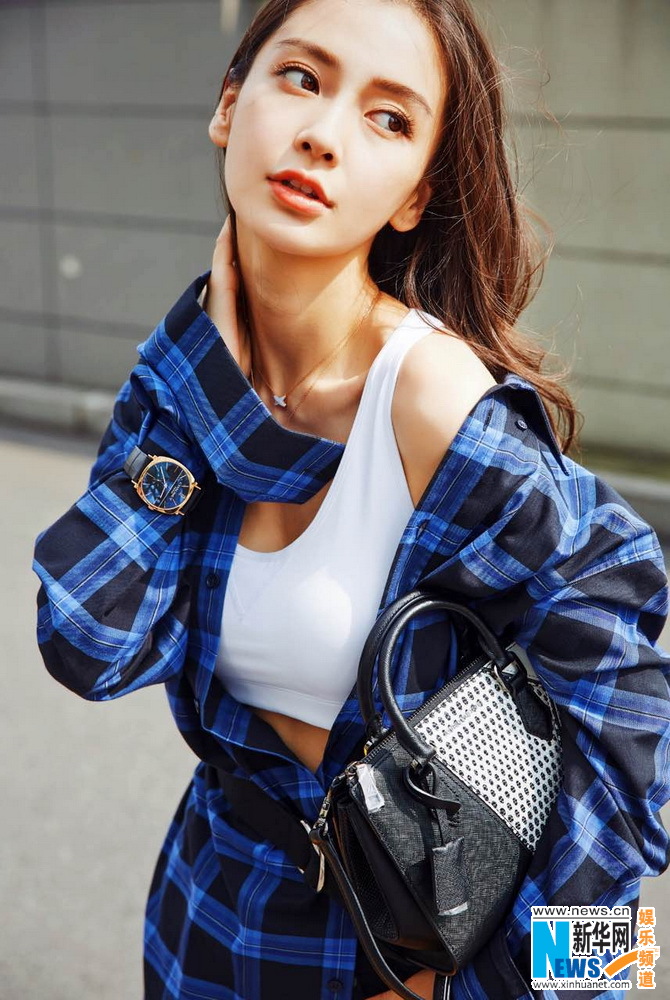 Angelababy竟然還有這么帥的時候！