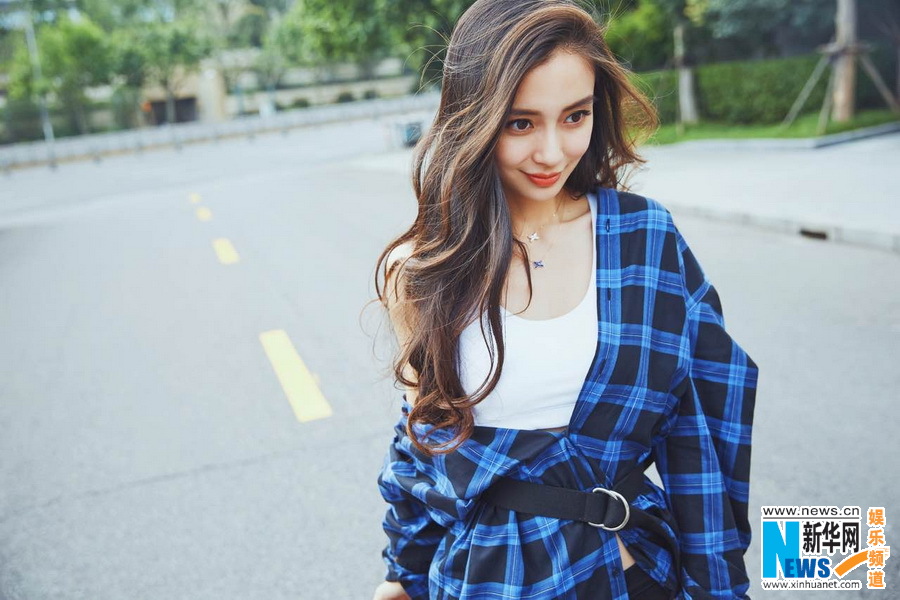 Angelababy竟然還有這么帥的時候！