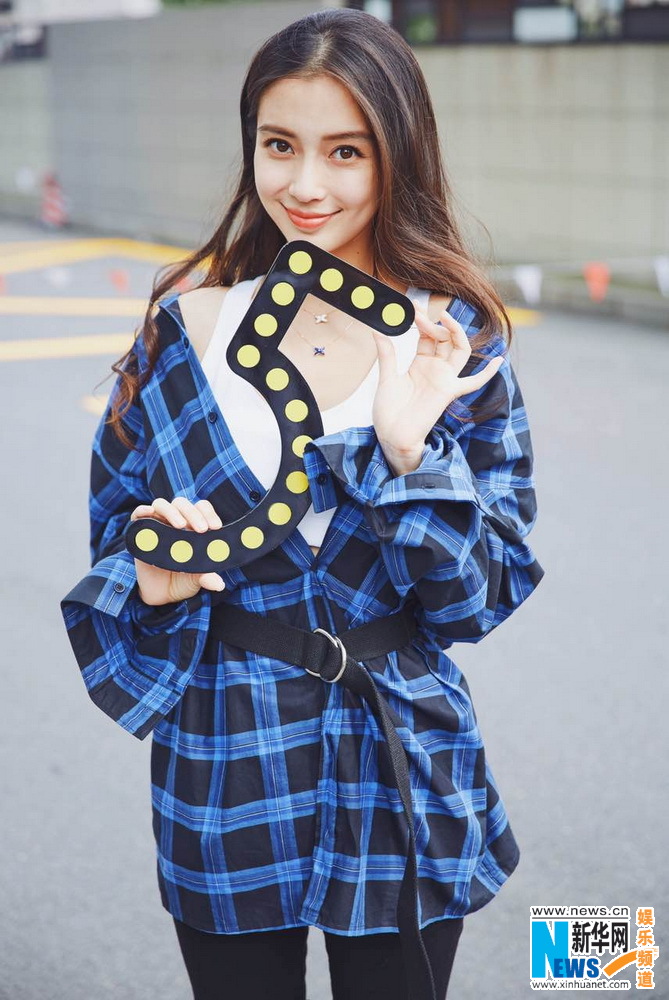 Angelababy竟然還有這么帥的時候！