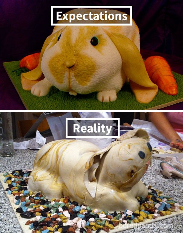 理想VS現(xiàn)實(shí)：這不是我想要的蛋糕！