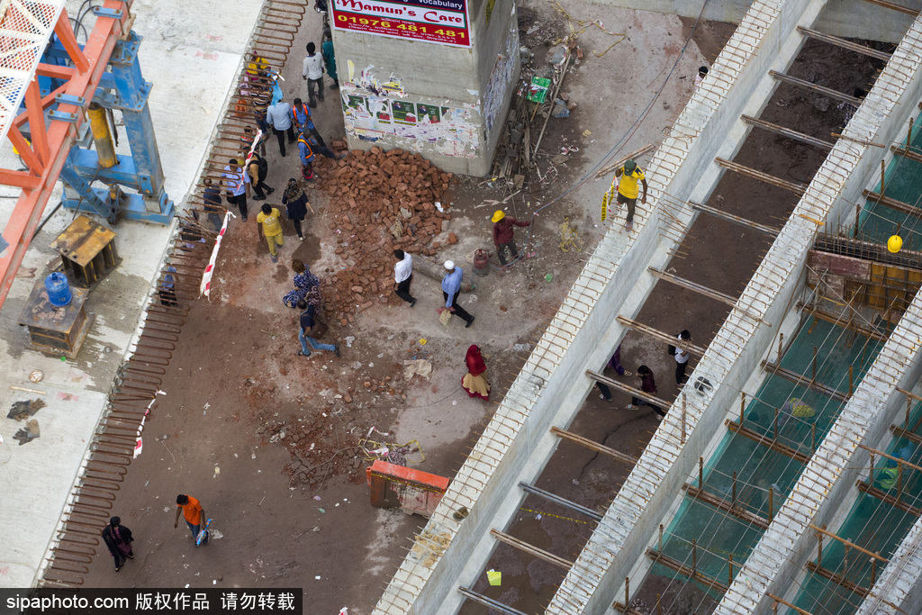 用生命在工作！實拍孟加拉國建筑工人的高危工作