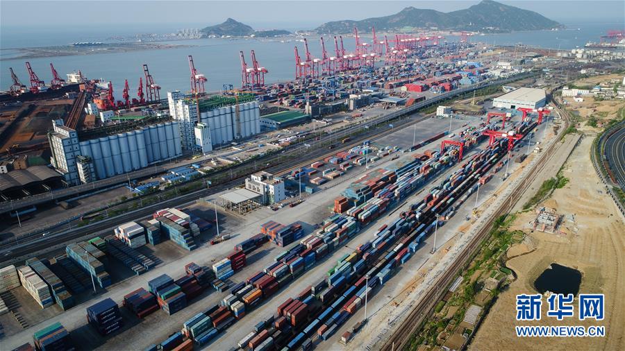 江蘇連云港：新亞歐大陸橋重要海陸轉換樞紐