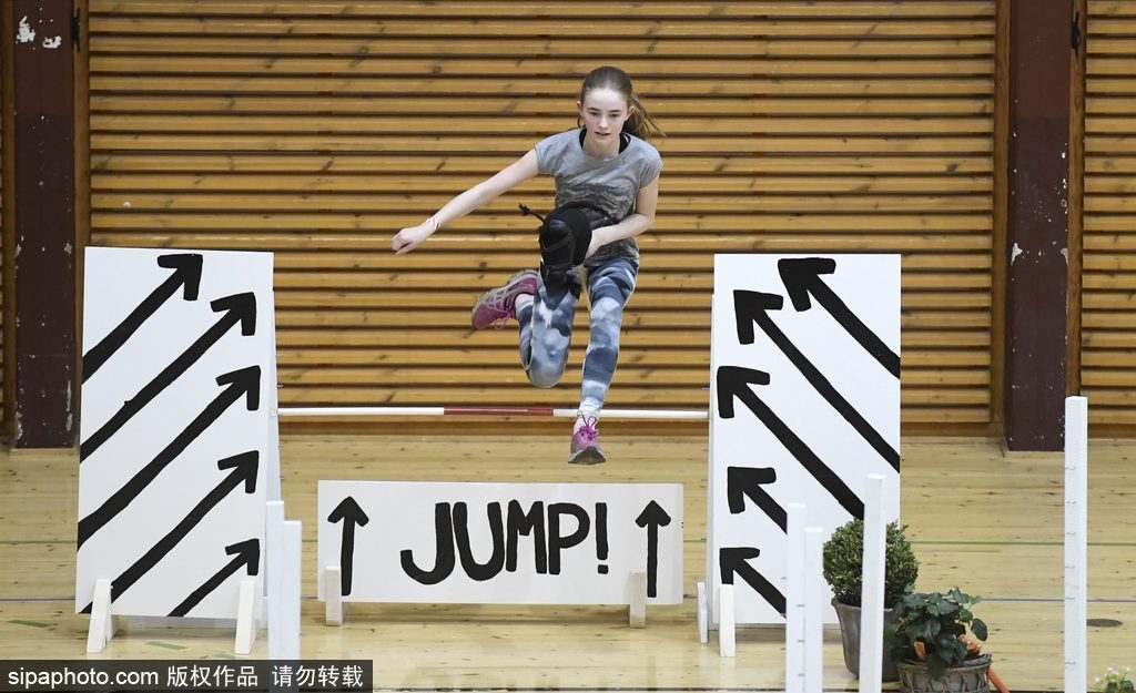 芬蘭舉行“霍比”賽馬錦標賽 萌娃抱馬頭玩偶參賽歡樂不斷