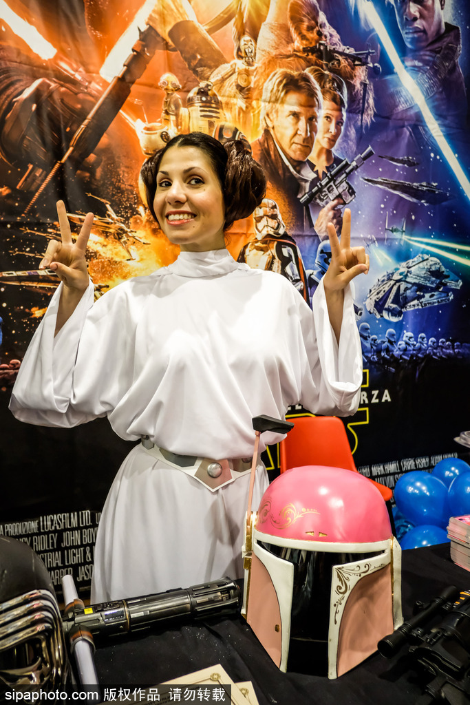 星戰40周年 意大利米蘭舉行“星球大戰日”coser云集