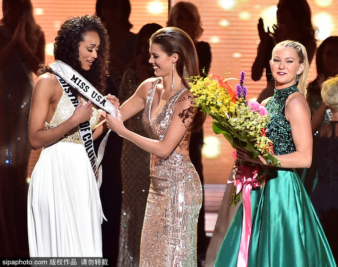 2017美國小姐出爐 哥倫比亞區小姐奪冠淚灑現場