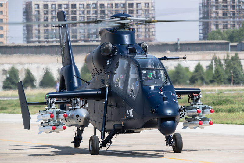 威武霸氣！直19E出口型武裝直升機(jī)首飛成功