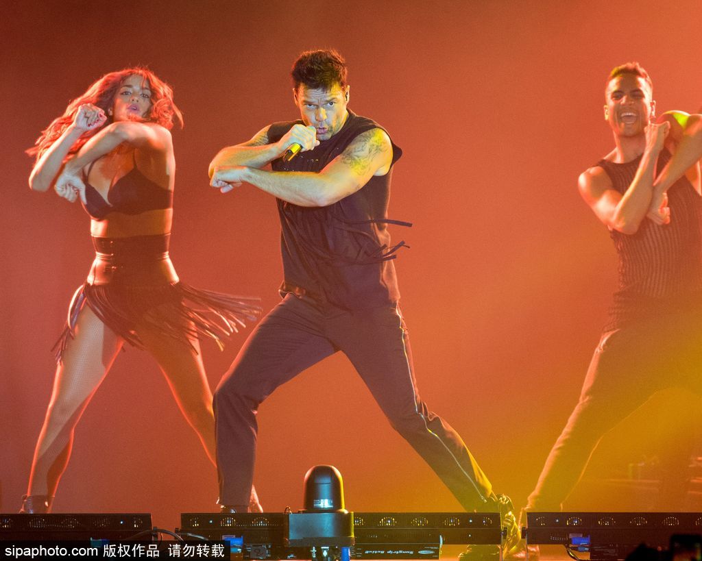 拉丁歌王瑞奇·馬丁西班牙火爆開唱彰顯個人魅力