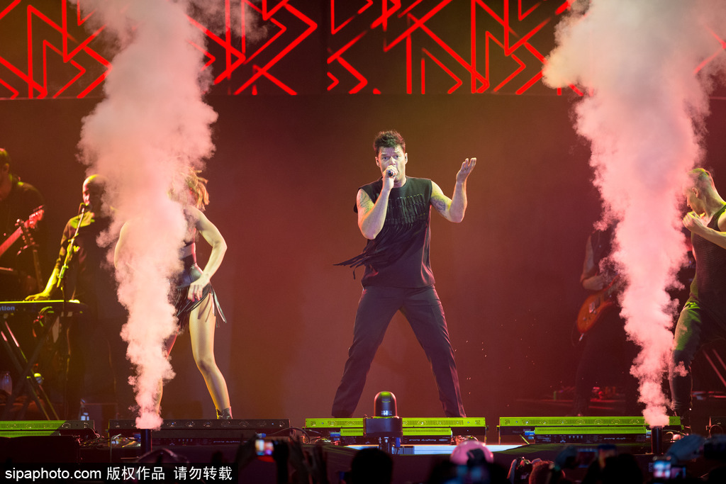 拉丁歌王瑞奇·馬丁西班牙火爆開唱彰顯個人魅力