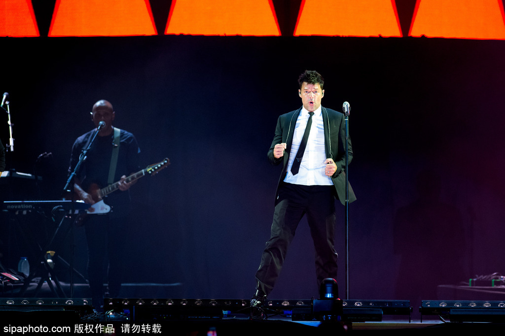 拉丁歌王瑞奇·馬丁西班牙火爆開唱彰顯個人魅力