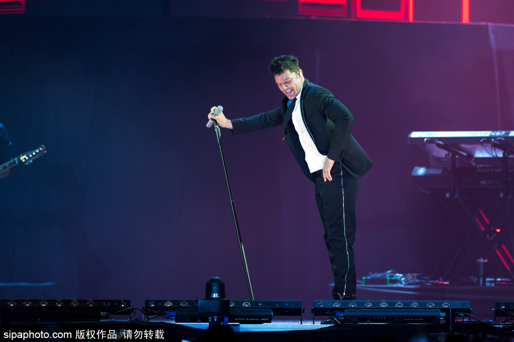 拉丁歌王瑞奇·馬丁西班牙火爆開唱彰顯個(gè)人魅力