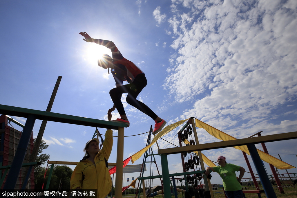 戰斗民族萌娃不簡單 俄羅斯緊急情況部組織兒童夏令營