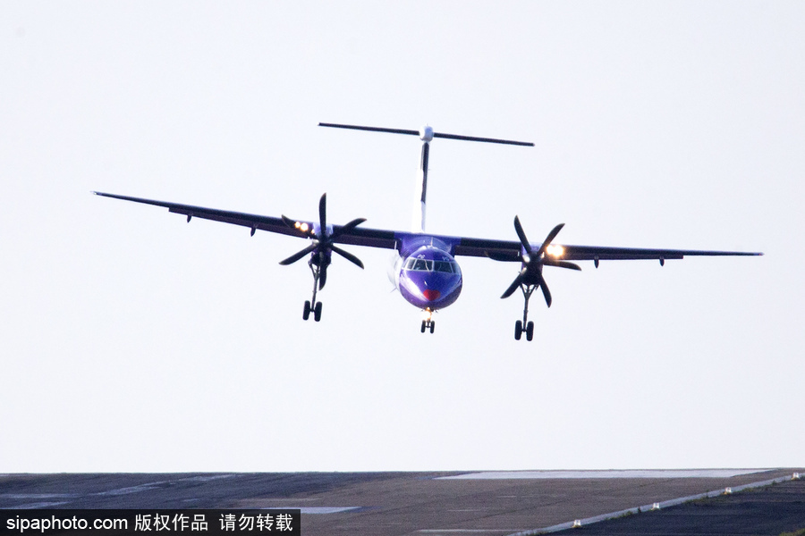 英國利茲遭遇大風(fēng) 飛機(jī)在狂風(fēng)中“左搖右擺”艱難降落