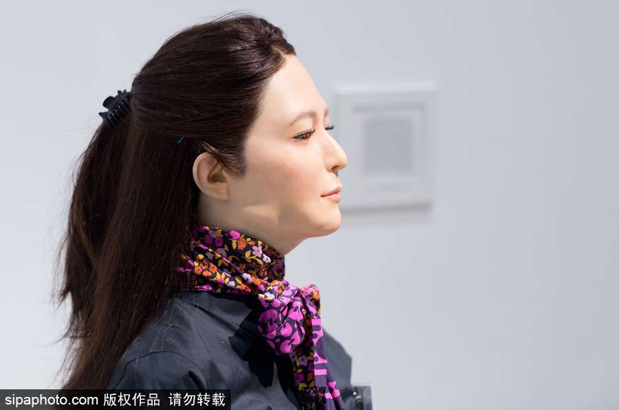 簡直要逆天 日本仿生機器人展逼真到嚇人