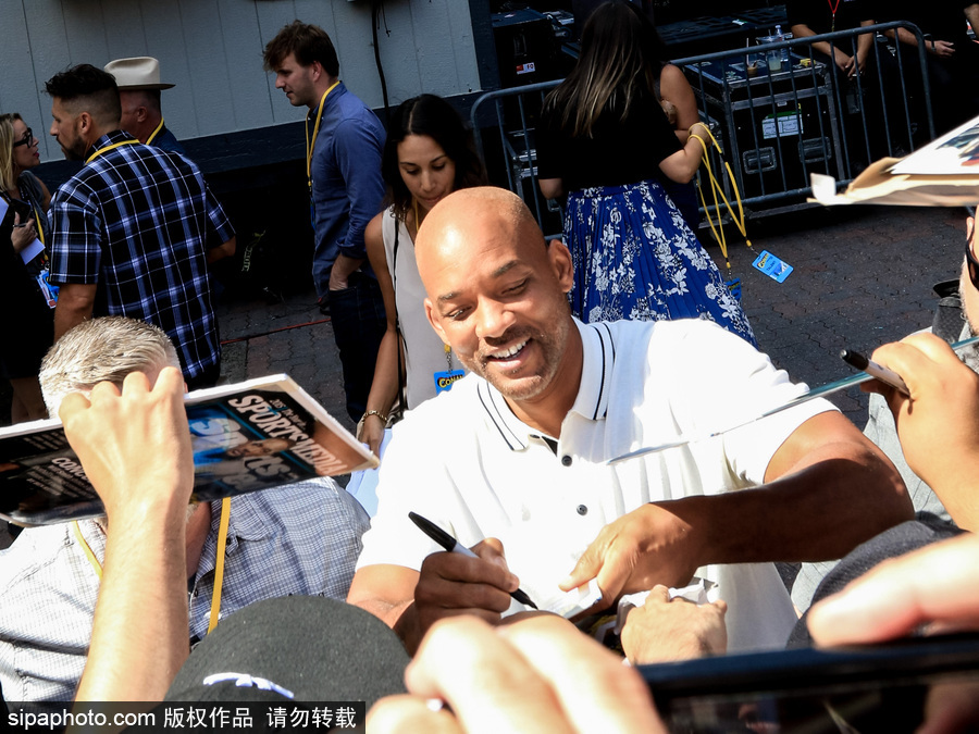 差點沒認出來！好萊塢男星威爾·史密斯光頭造型出街