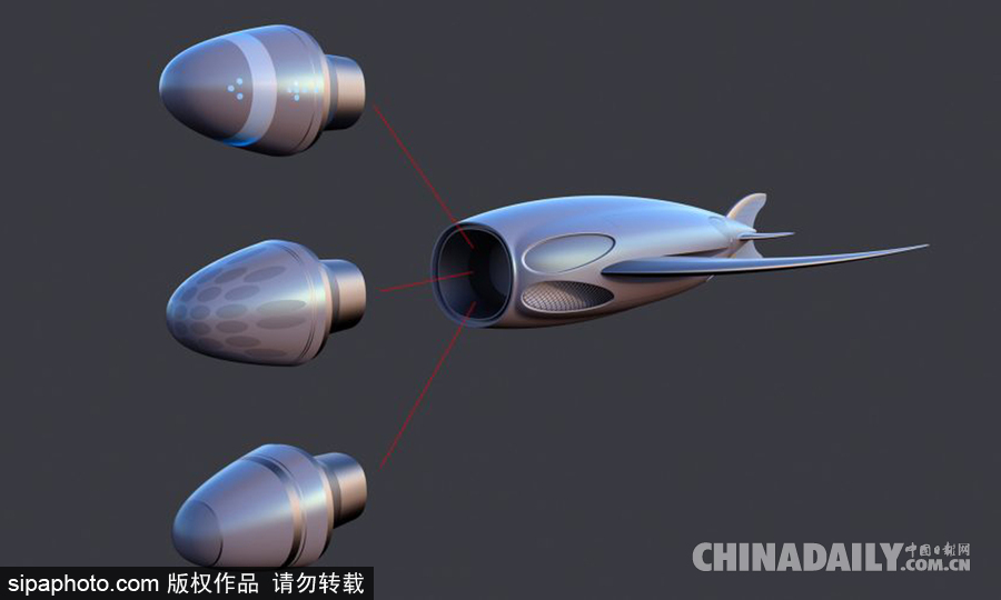 英國科學家腦洞大開 3D打印潛艇外形似鰻魚