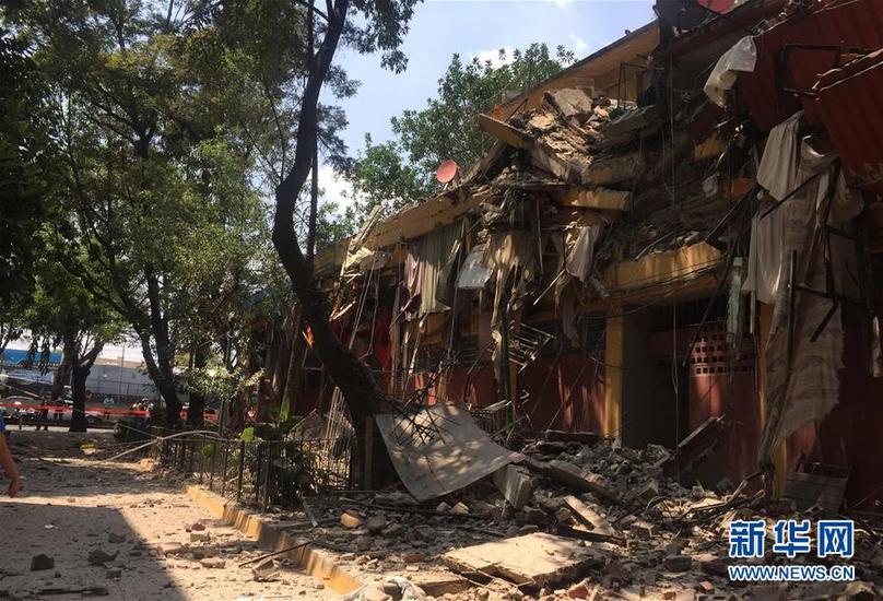 墨西哥中部發生7.1級地震