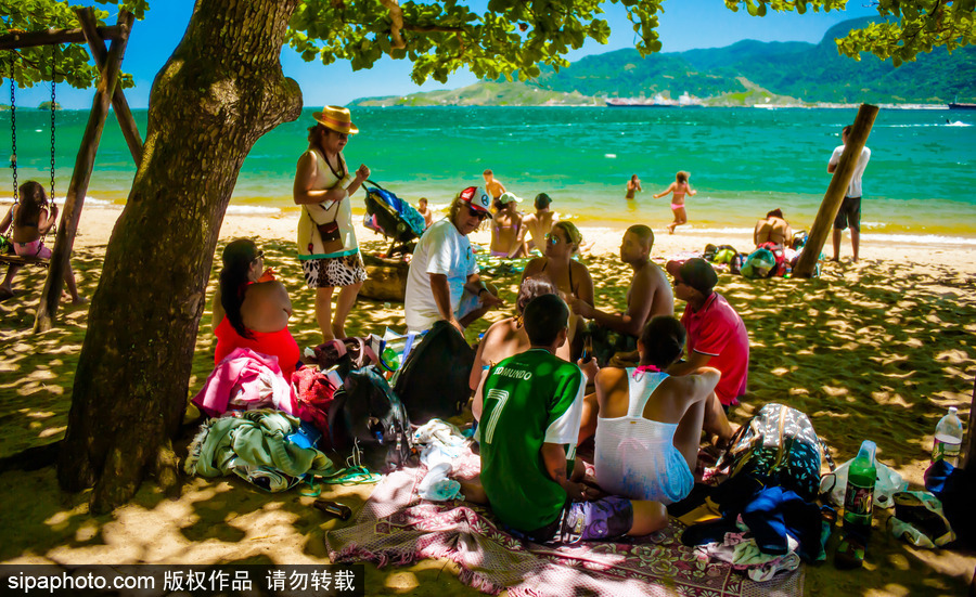 寒風凌冽的冬天去南半球過夏天 巴西伊利亞貝拉絕美海灘