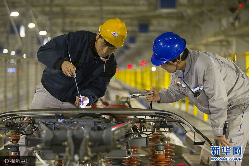 西安：動車“體檢” 備戰西成高鐵開通