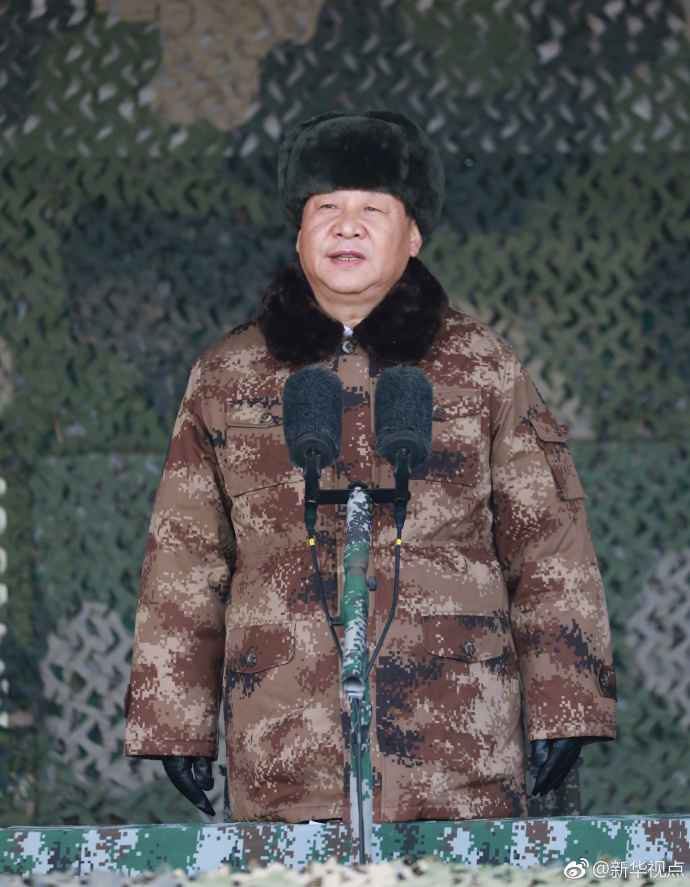 中央軍委首次舉行開訓動員大會 習近平向全軍發布訓令
